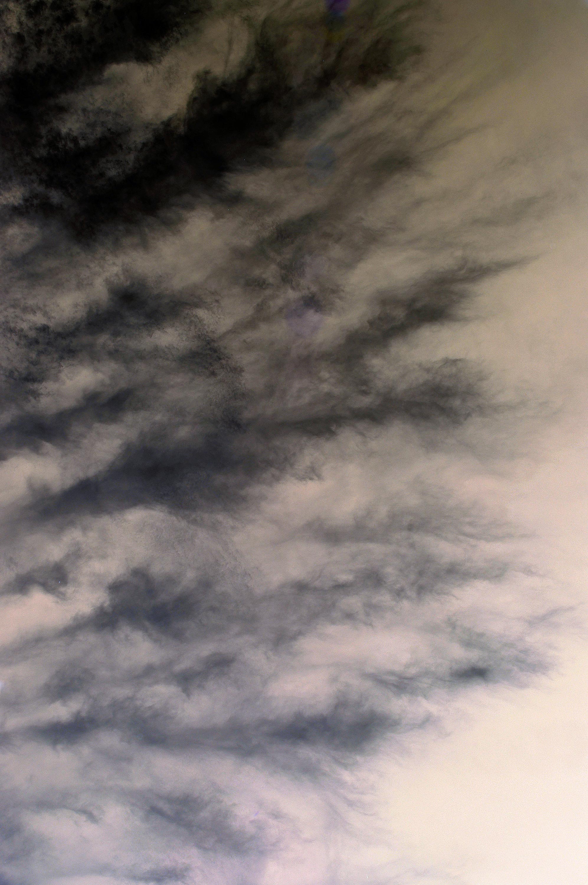 Himmel berührt #22, 40 × 60 cm, 2014