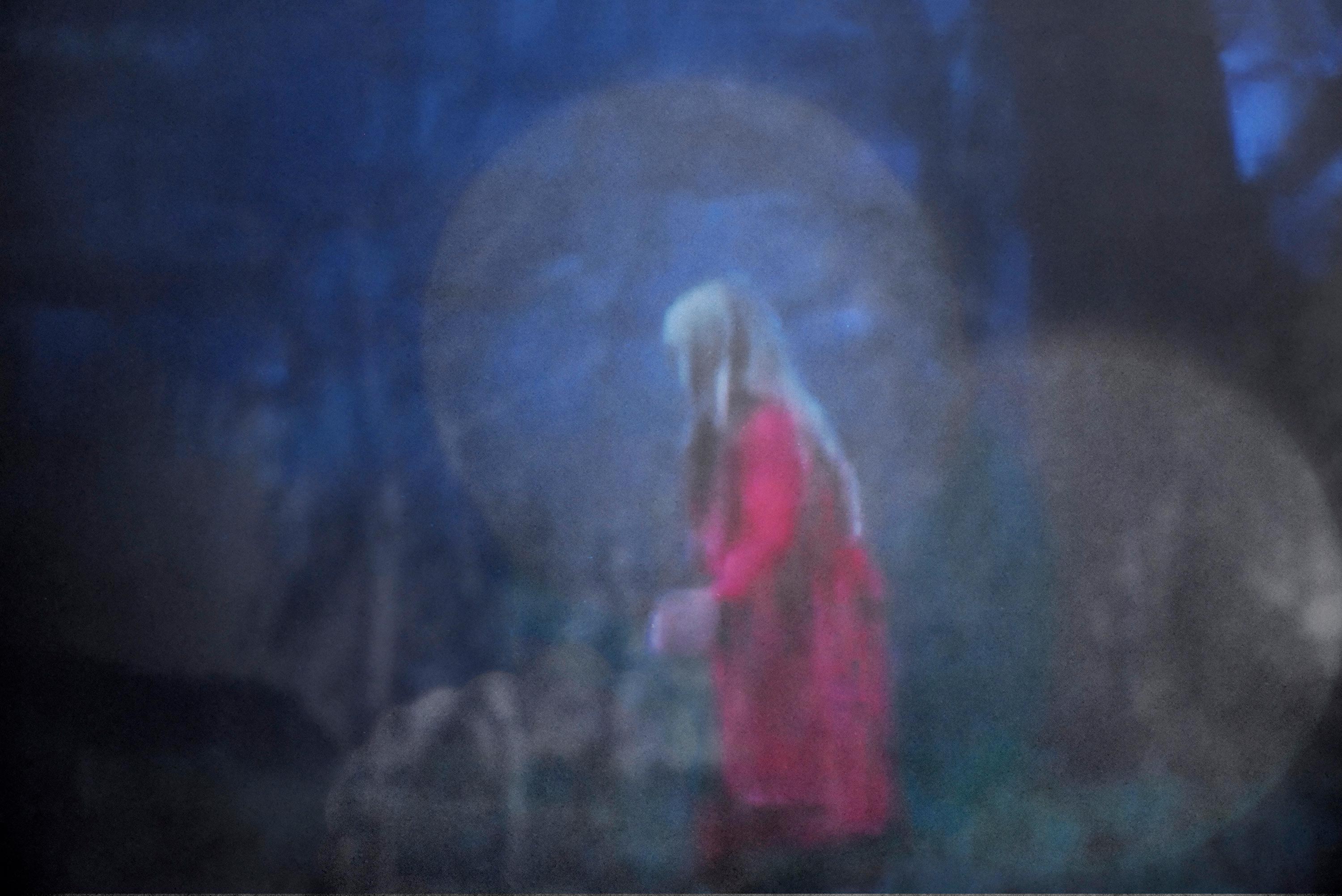 Tausendabertausendweit, Schattenrisse #30, 120 × 180 cm, 2015